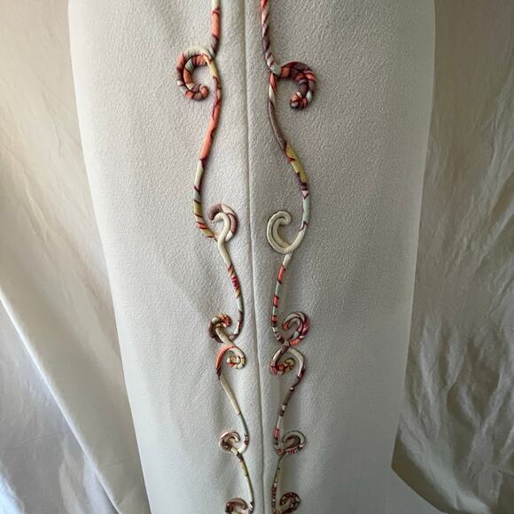 Volup Vintage Pastel Psychedelic Handmade Maxi Dress XL - Picture 5 of 9